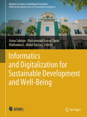 cover image of Informatics and Digitalization for Sustainable Development and Well-Being